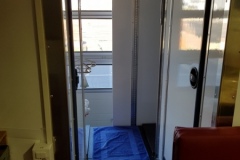 Durchgang Technikraum / Passage local technique